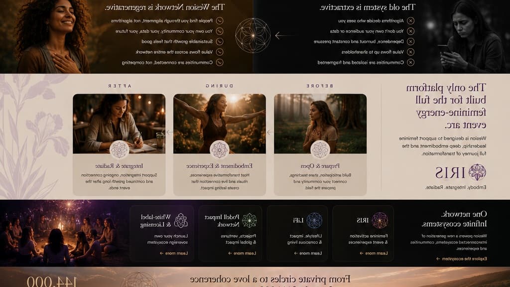 A living network connecting people at scale